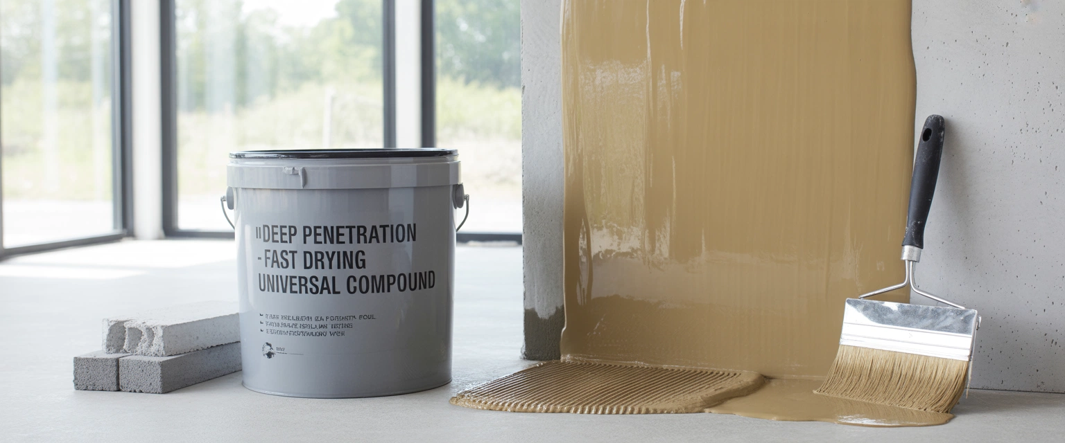 Грунтовочные составы и праймеры - Баннер категории