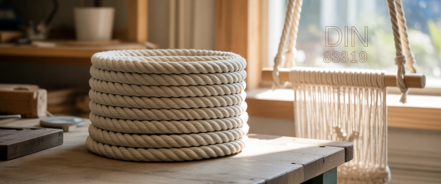 Хлопковые веревки DIN 83319 Детские качели, рукоделие - Баннер категории