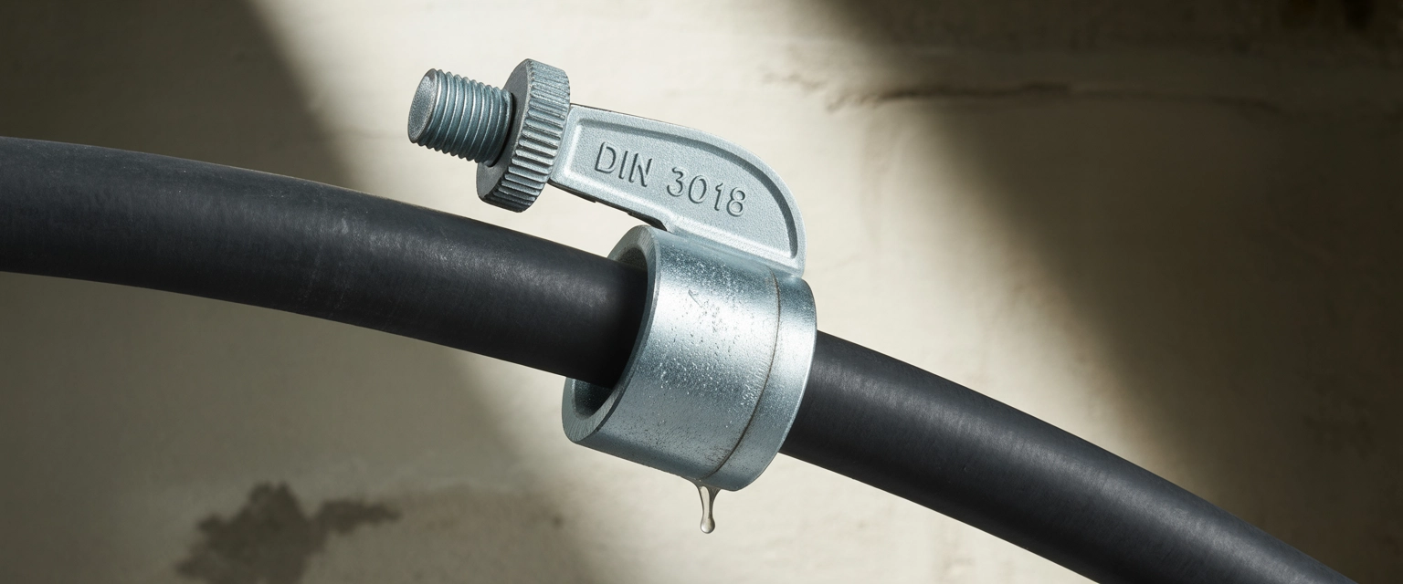 Хомуты с болтовым соединением DIN 3018 - Баннер категории