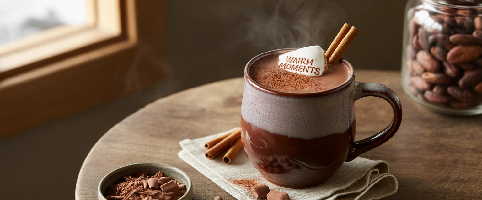 Какао, горячий шоколад - Баннер категории