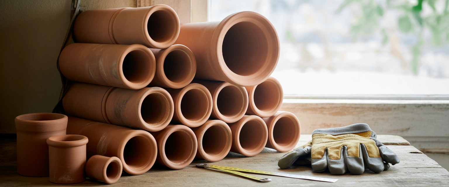 Керамические трубы дымохода - Баннер категории