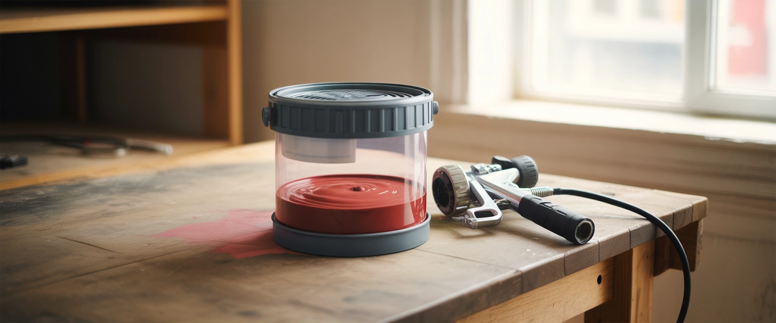 Контейнер для краскопульта - Баннер категории