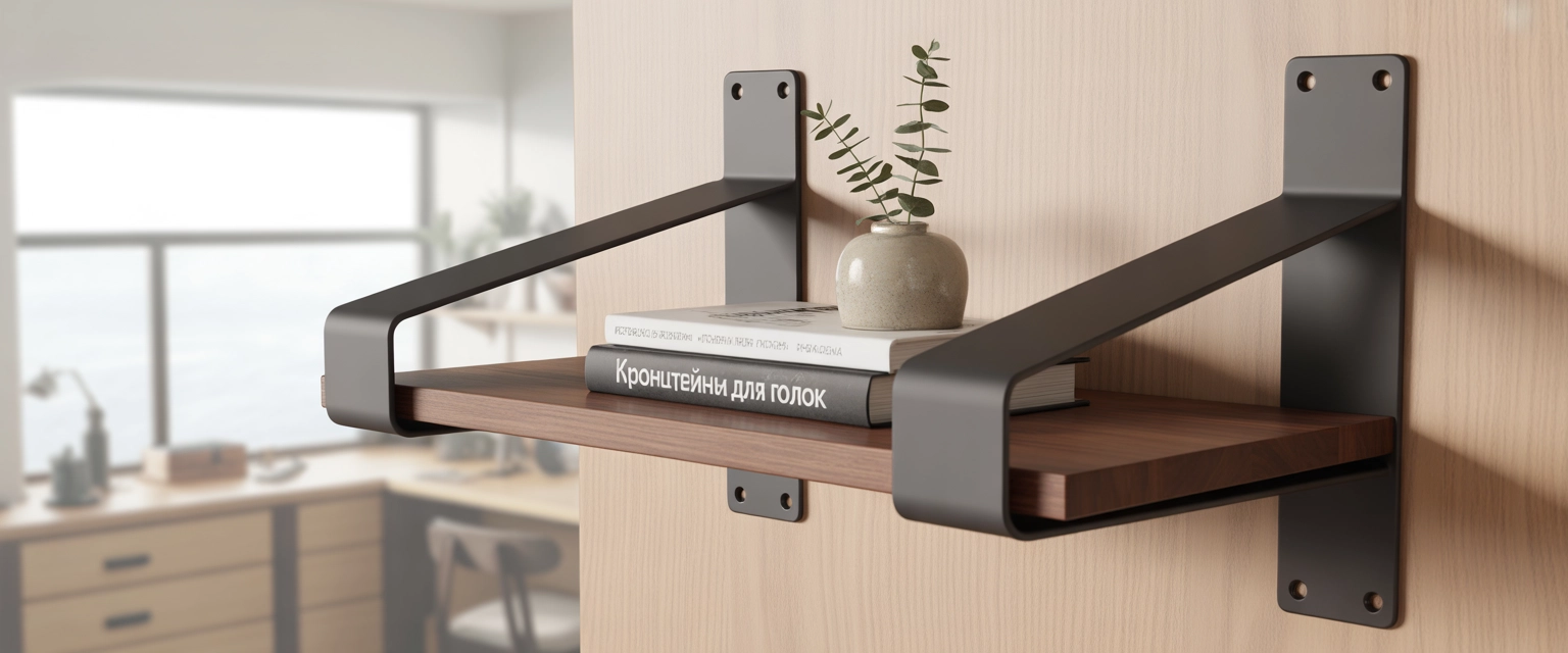 Кронштейны для полок - Баннер категории