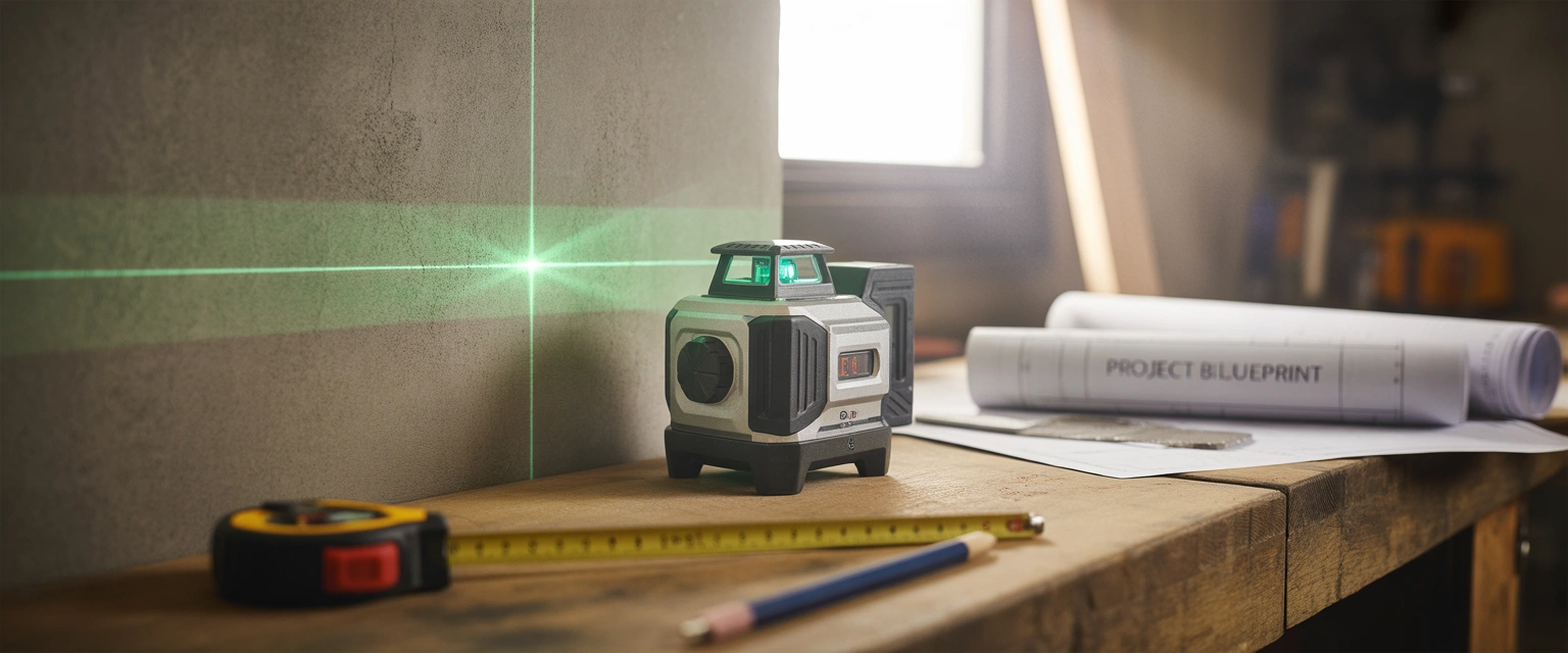 Лазерные уровни - Баннер категории