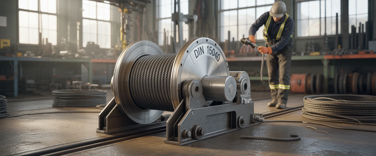 Маневровые лебедки (DIN 15040) – для ЖД путей - Баннер категории