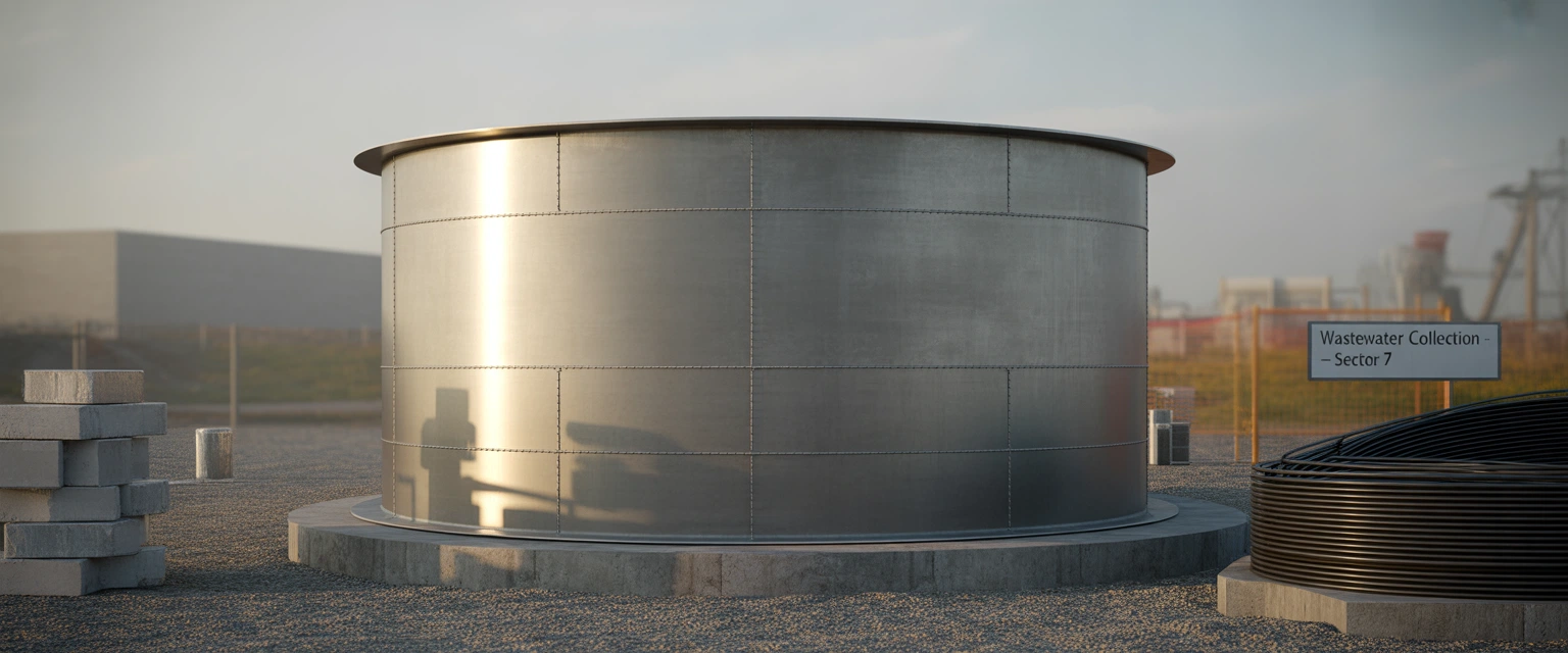 Металлические накопительные емкости(стальные, нержавеющие) - Баннер категории