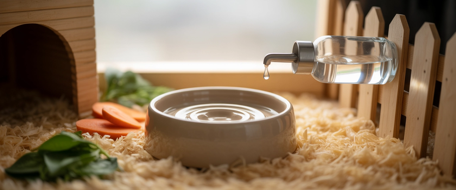 Миски, поилки для грызунов - Баннер категории