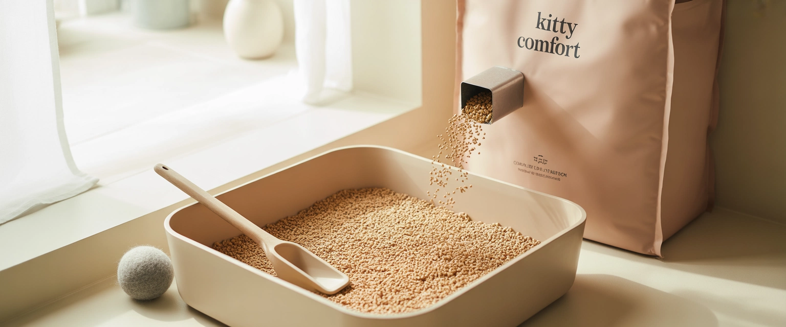 Наполнители для кошачьих туалетов - Баннер категории