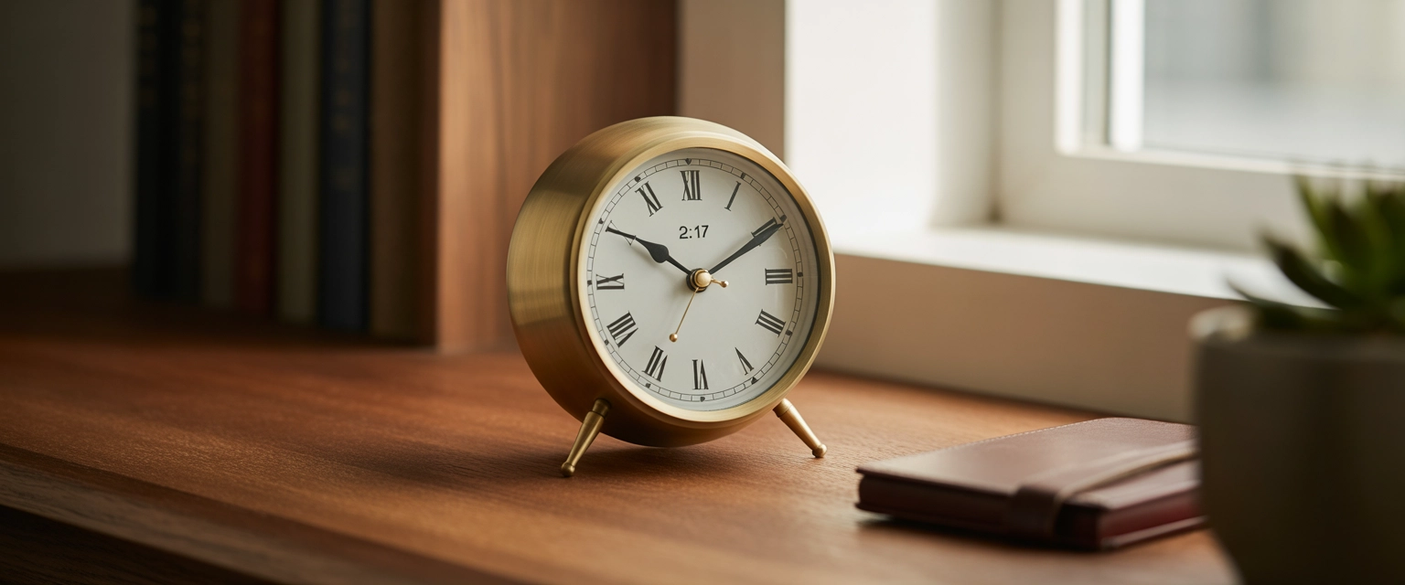 Настольные часы - Баннер категории