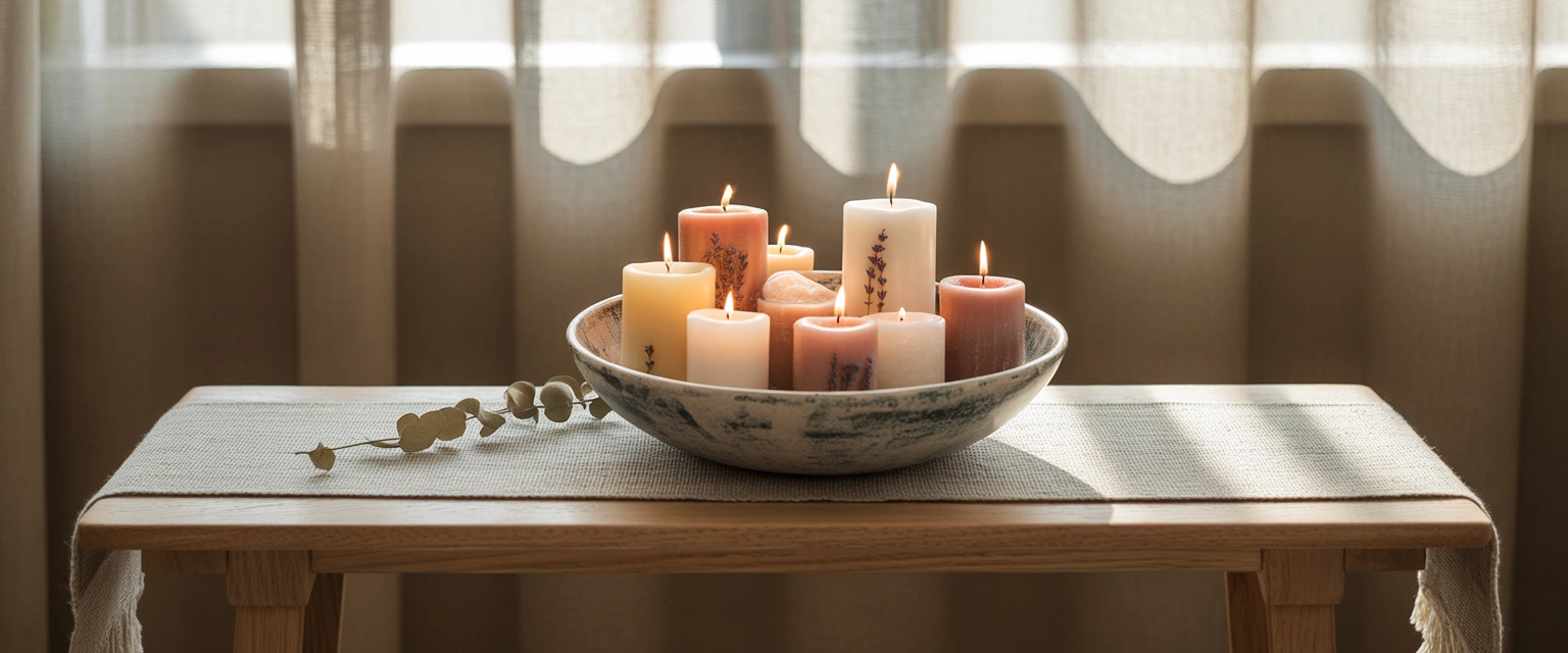 Насыпные свечи - Баннер категории