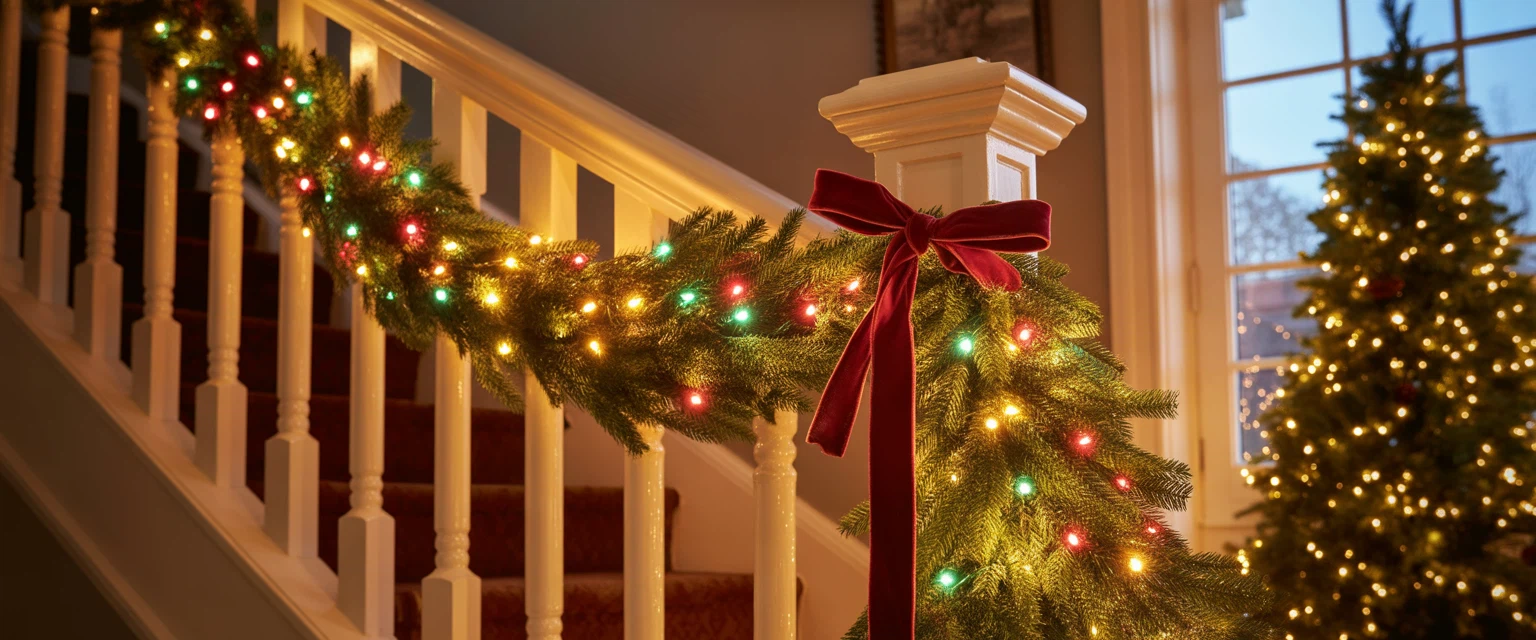 Новогоднее освещение - Баннер категории