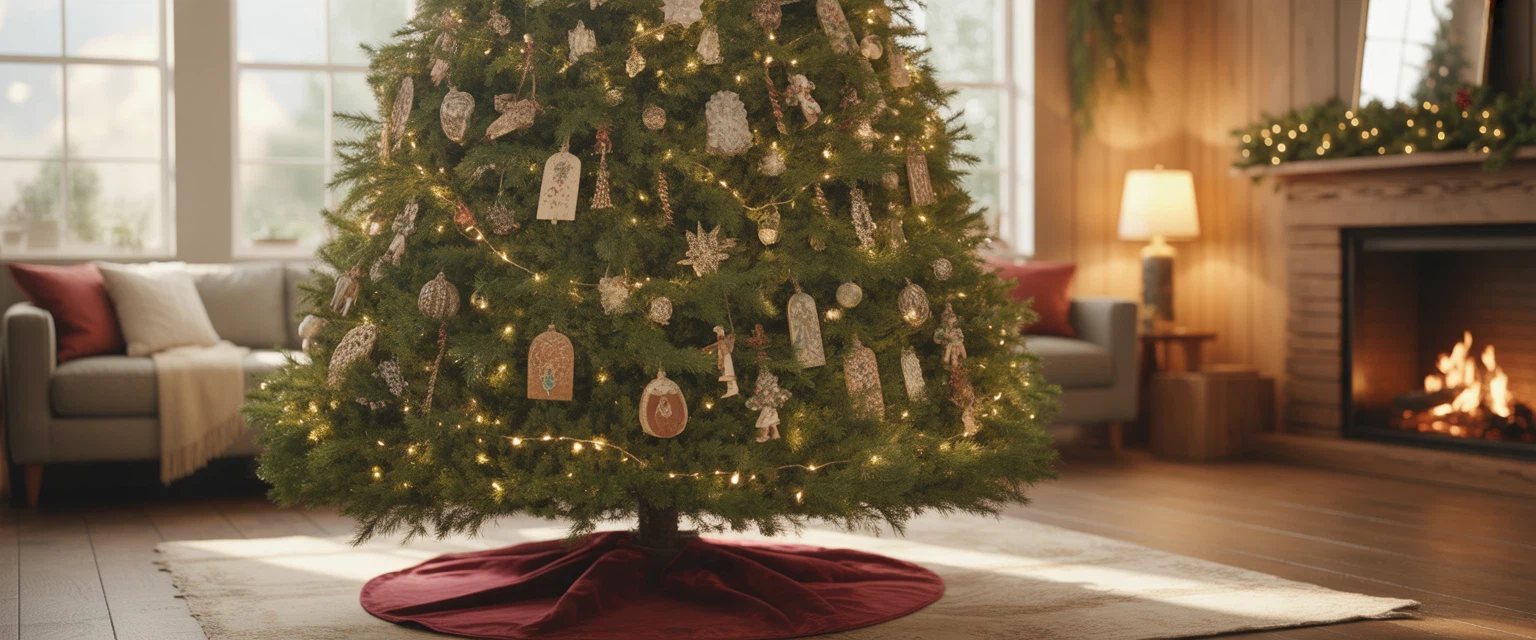 Новогодние живые ёлки - Баннер категории