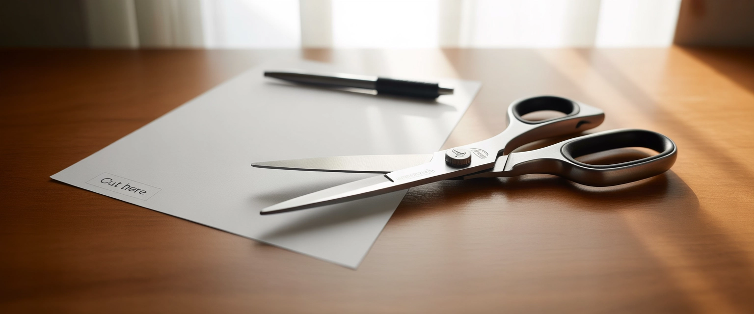 Ножницы канцелярские - Баннер категории