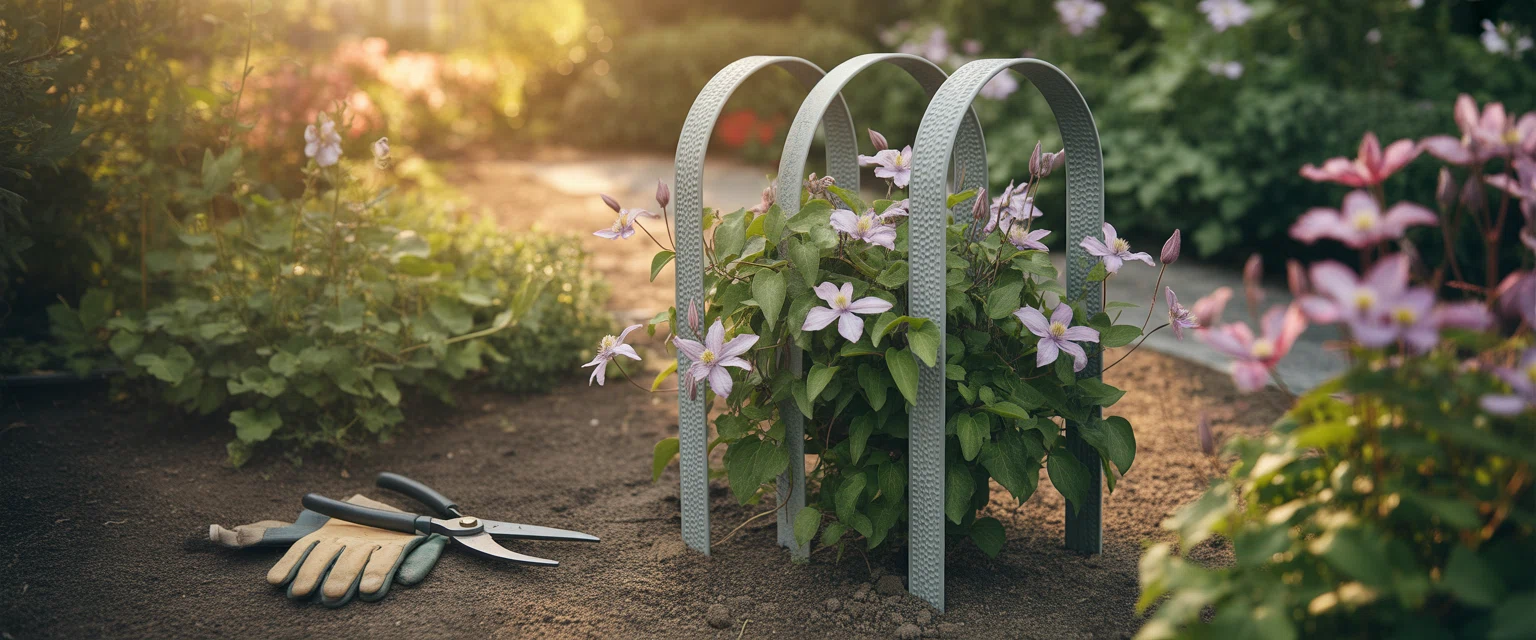 Опоры и подвязки для растений - Баннер категории