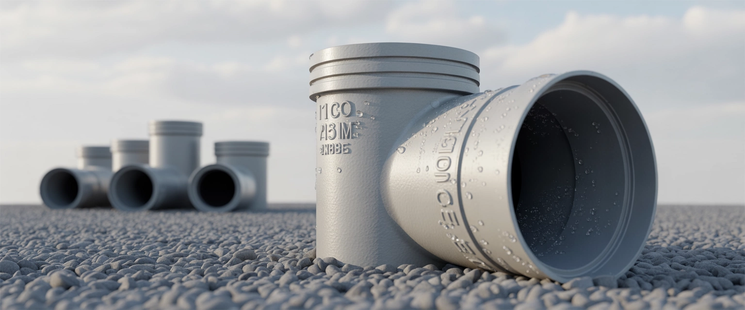 Отводы для дренажных труб - Баннер категории