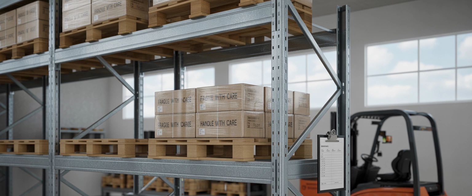 Паллетные стеллажи - Баннер категории