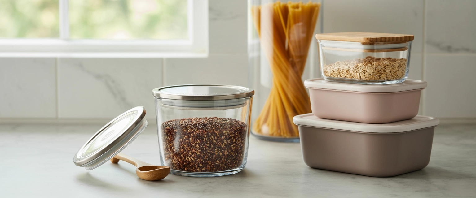 Пищевые контейнеры (герметичные, стеклянные, пластиковые) - Баннер категории