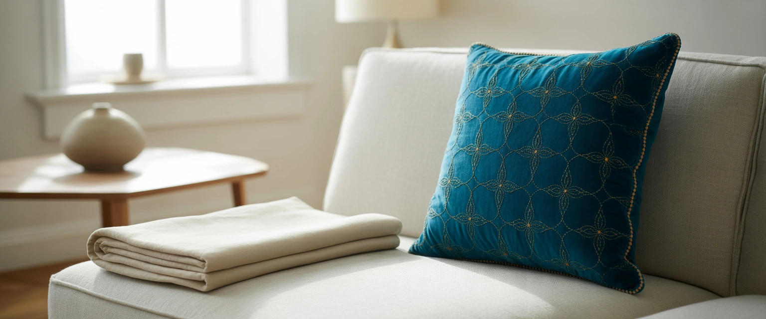 Подушки на диван - Баннер категории