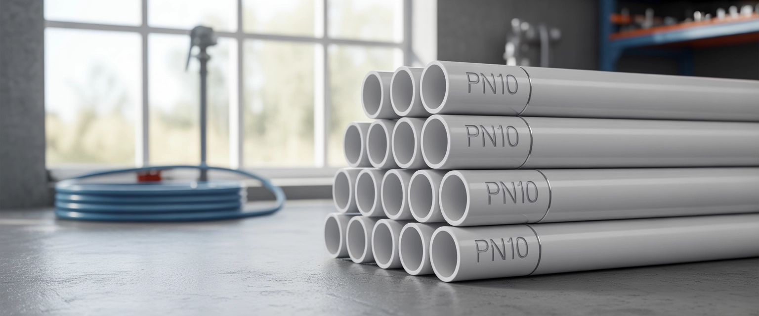 Полипропиленовые трубы PN10 для холодной воды - Баннер категории