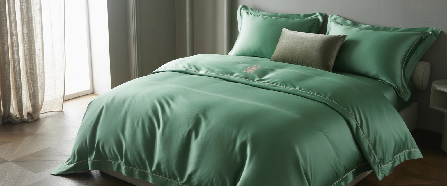 Постельное белье из сатина - Баннер категории
