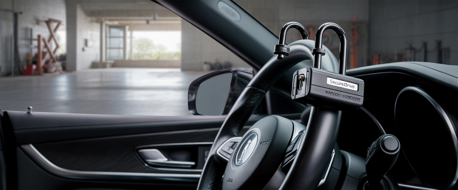 Противоугонный замок - Баннер категории