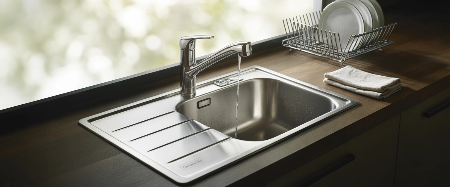 Прямоугольные кухонные мойки - Баннер категории