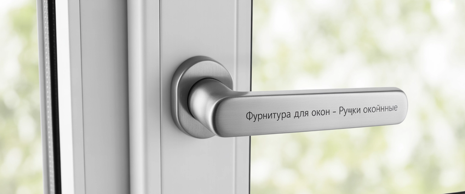 Ручки оконные - Баннер категории