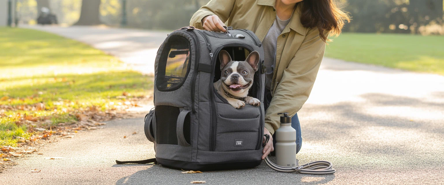 Рюкзаки переноски для собак - Баннер категории