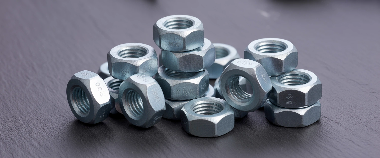 Шестигранные гайки  (DIN 6923 с фланцем) - Баннер категории
