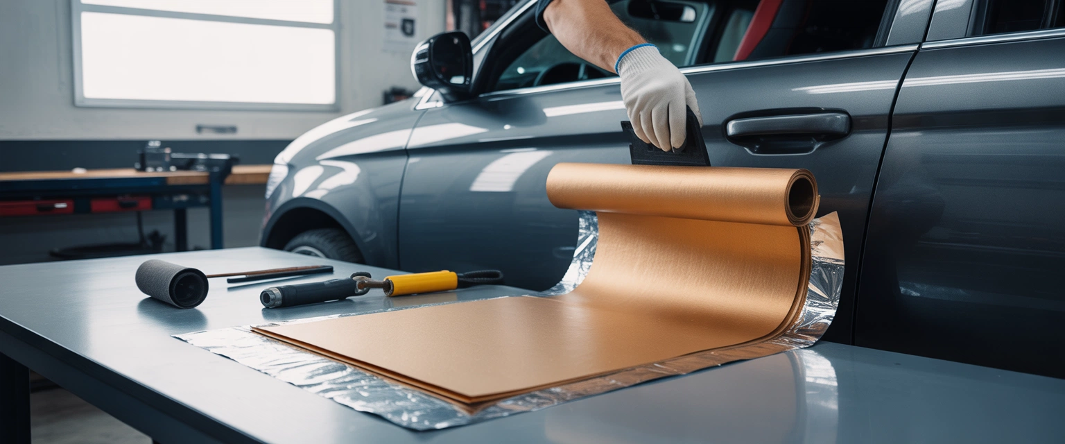 Шумоизоляция автомобиля - Баннер категории