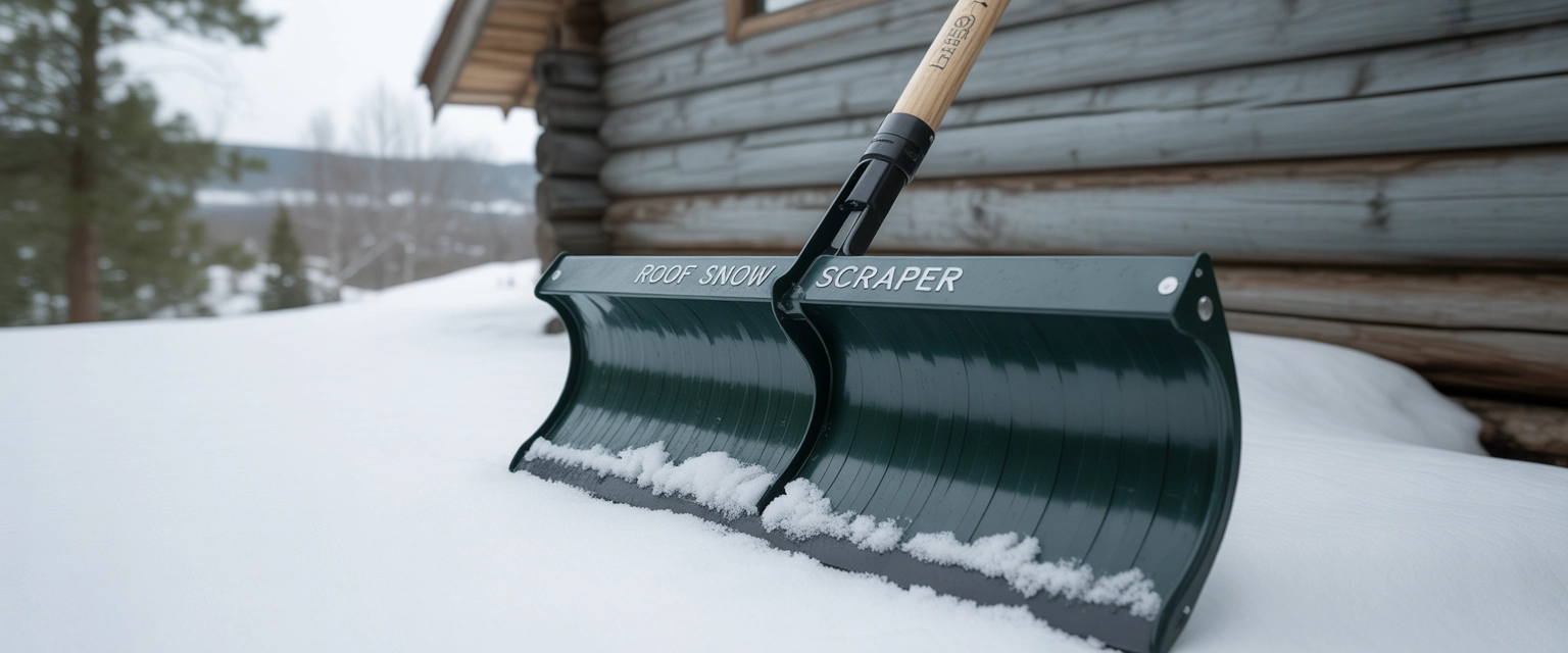 Скребки для уборки снега с крыши - Баннер категории