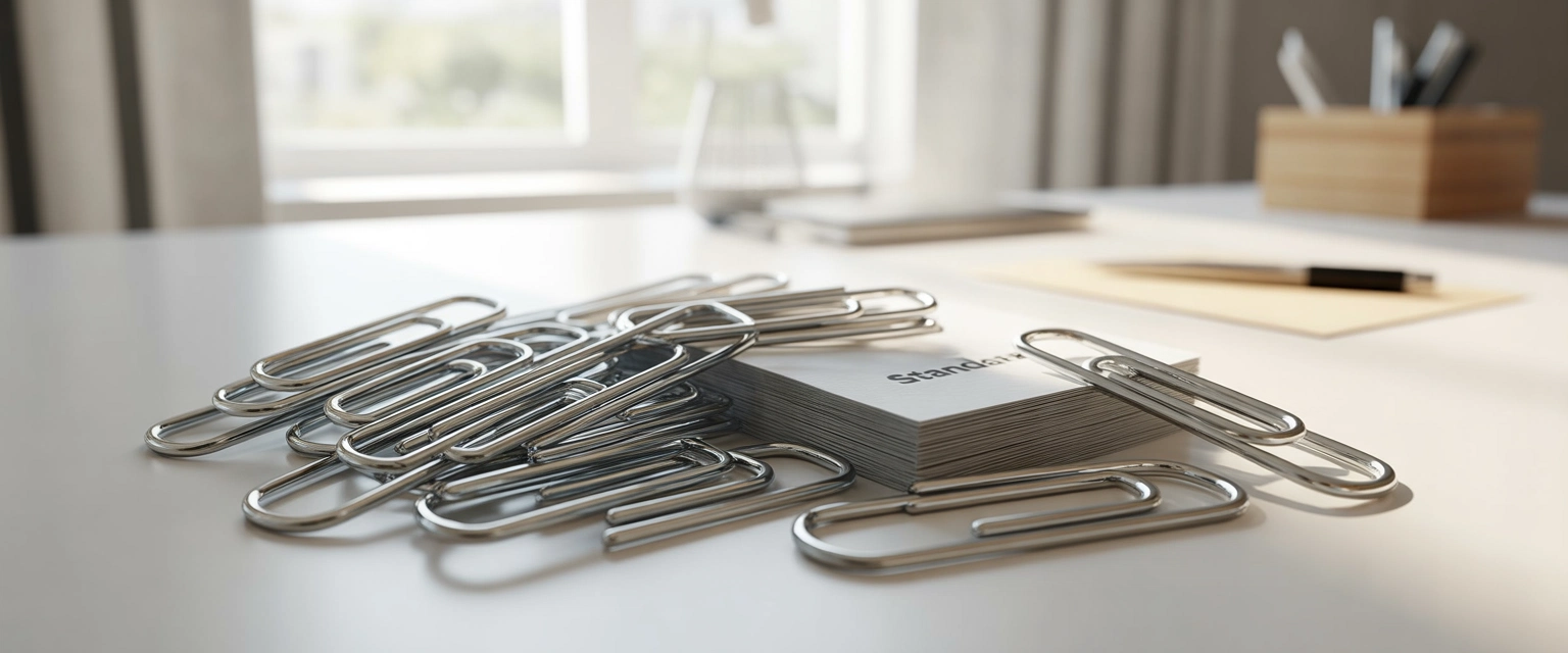 Скрепки стандартные - Баннер категории