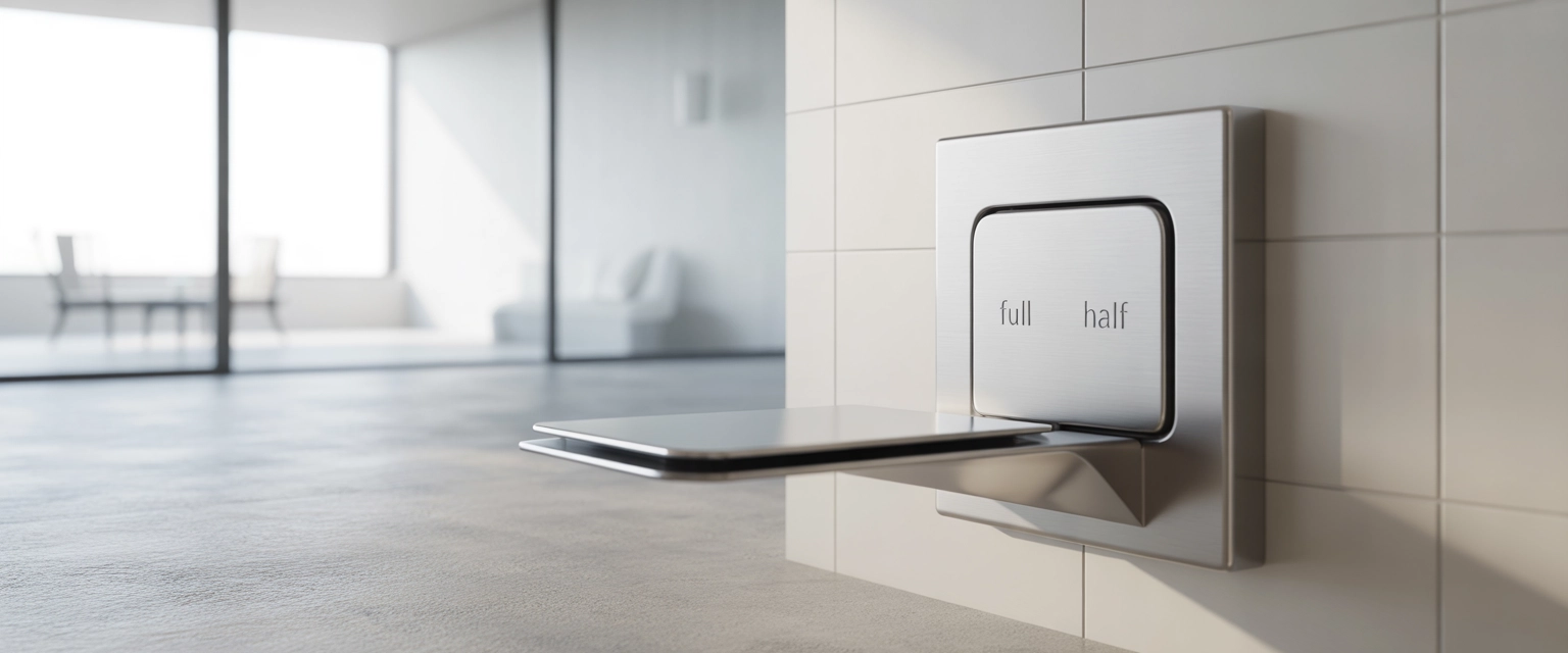 Скрытые инсталляции с кнопкой смыва - Баннер категории