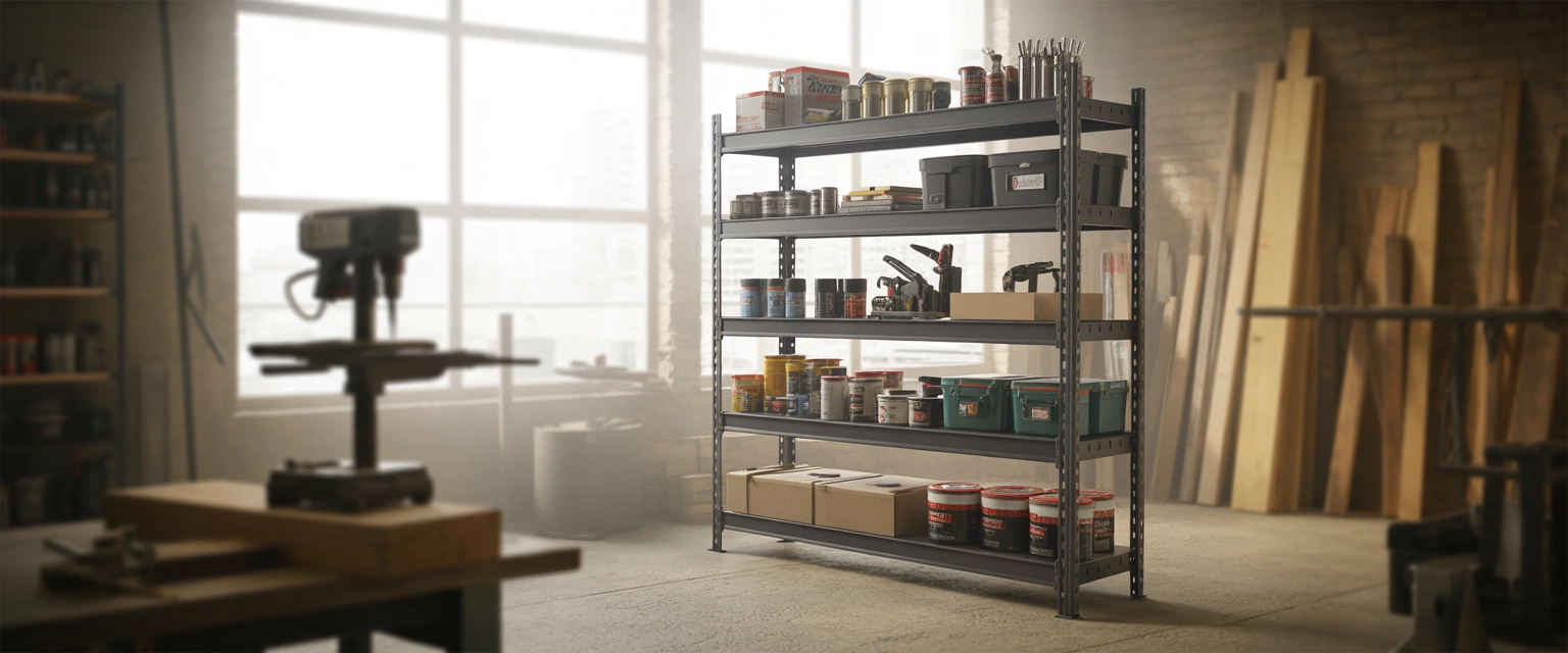 Стеллаж 5 полок - Баннер категории