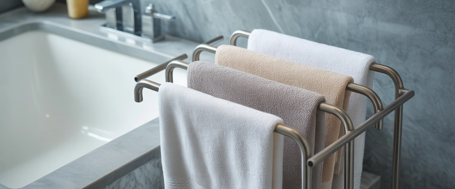 Стойки с держателями для полотенец - Баннер категории
