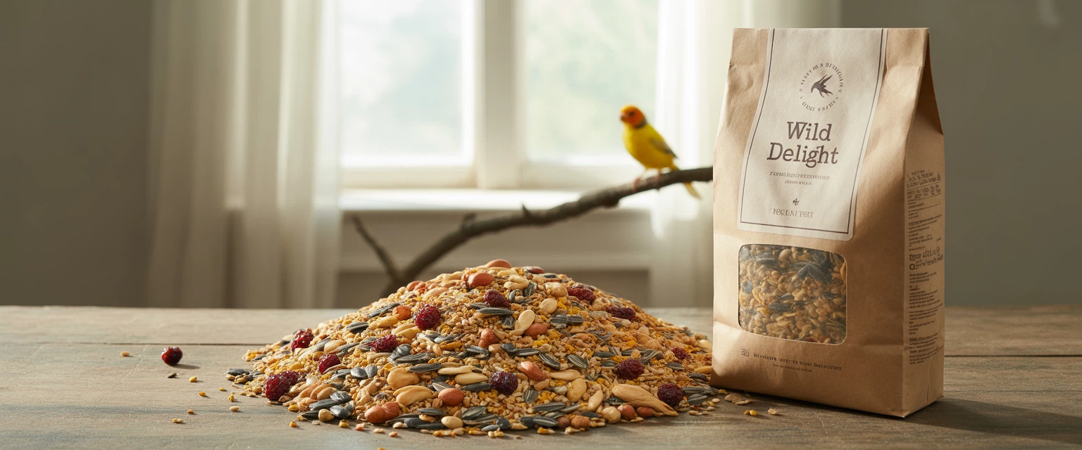 Сухой корм для птиц - Баннер категории