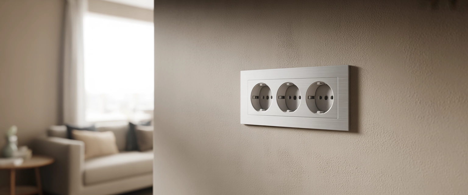 Тройная рамка для розеток - Баннер категории