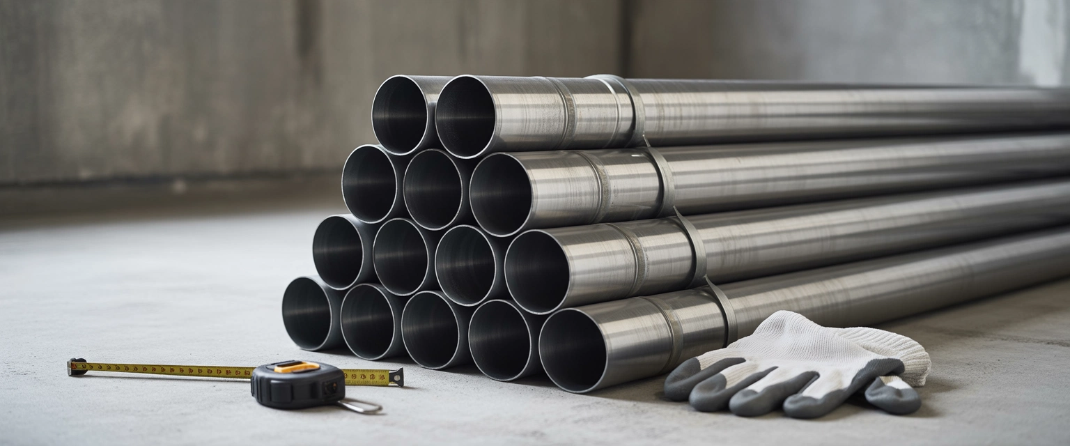 Трубы дымохода нержавеющая сталь (AISI 304/316/321) - Баннер категории