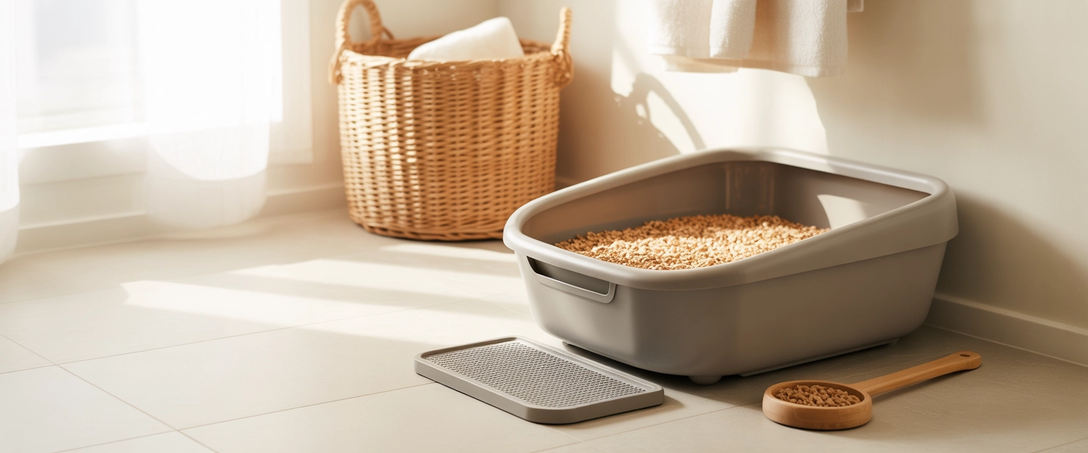 Туалеты для кошек - Баннер категории