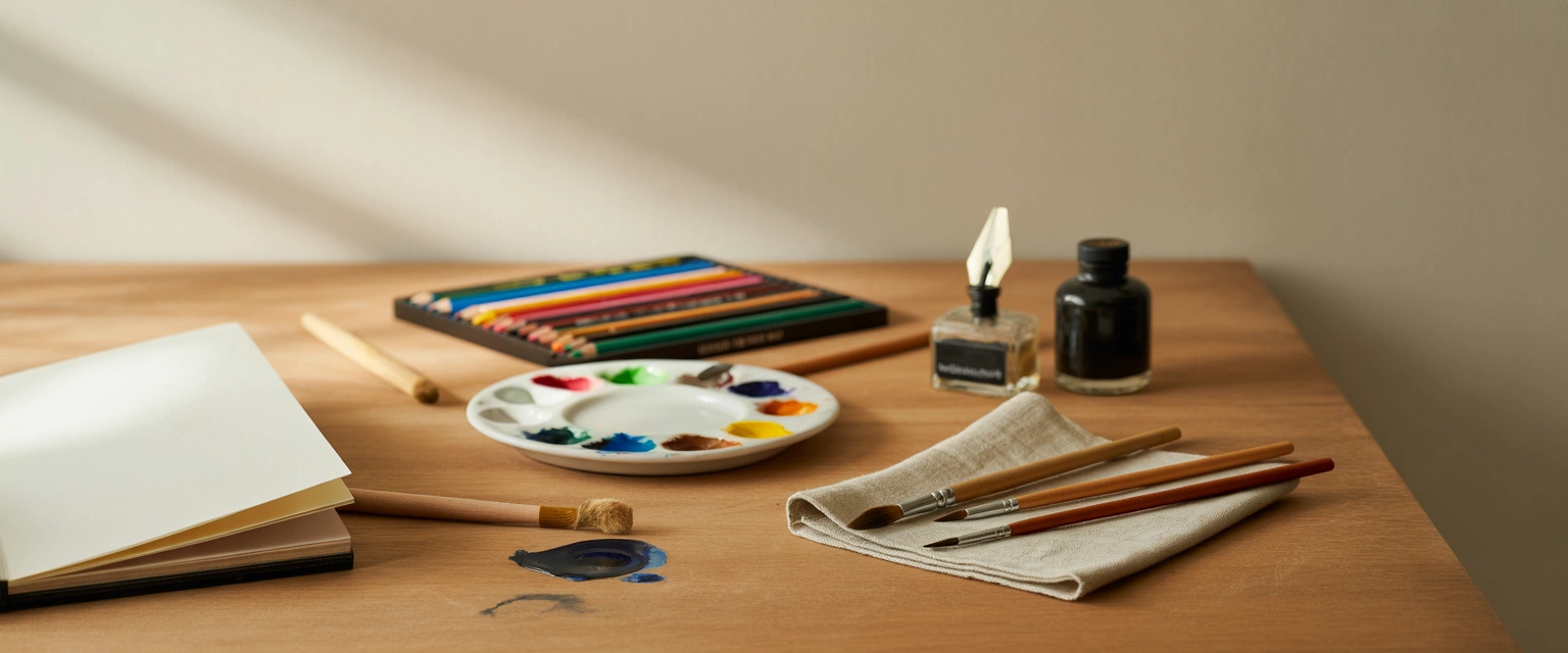 Творческие материалы - Баннер категории