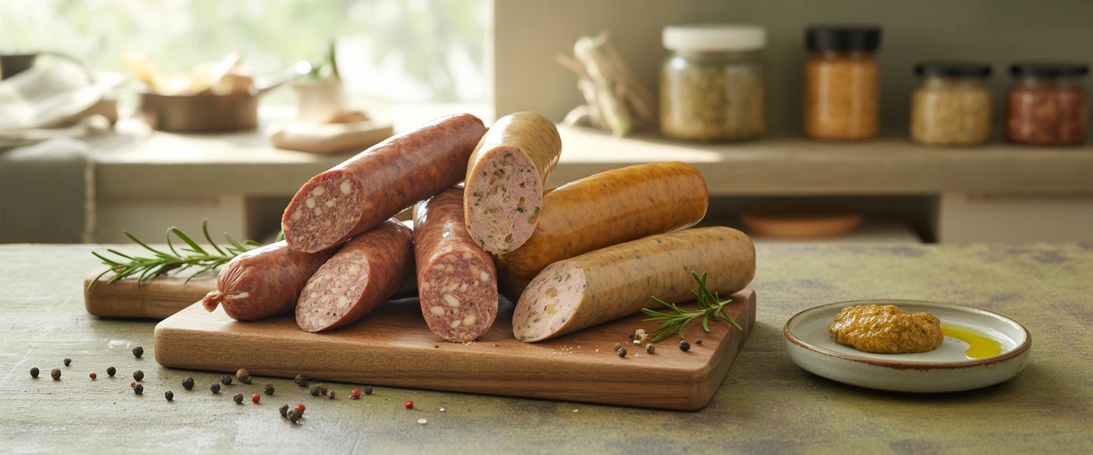 Веганские колбасы - Баннер категории