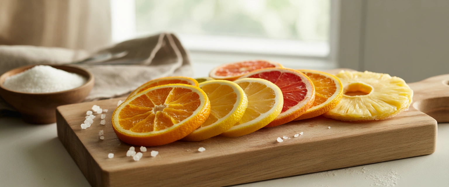 Засахаренные фруктовые дольки - Баннер категории