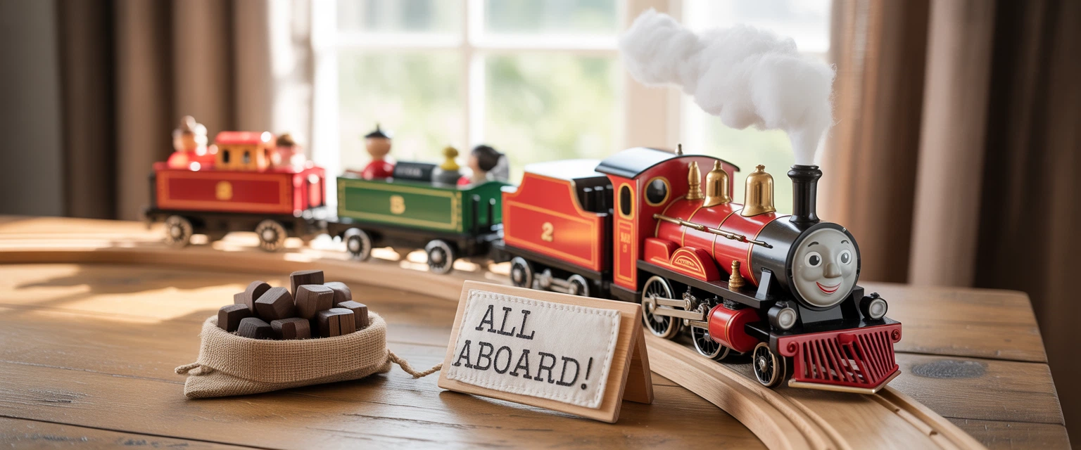 Железные дороги и паровозики - Баннер категории